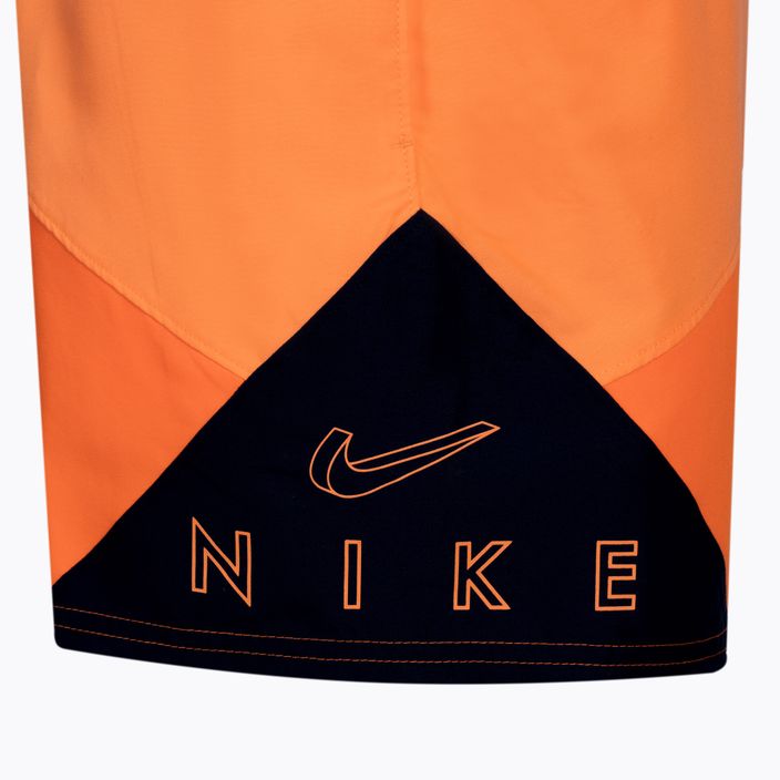 Pánske plavecké šortky Nike Logo 5" Volley modré NESSC470-440 4