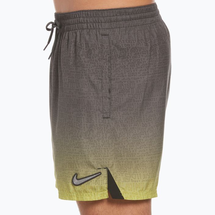 Pánske plavecké šortky Nike Jdi Fade 5" Volley hnedé NESSC479-312 7