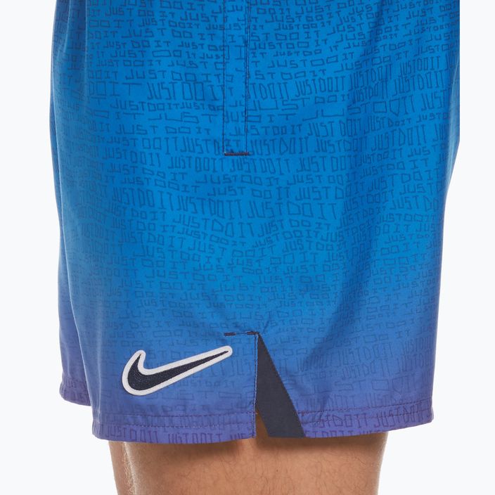 Pánske plavecké šortky Nike Jdi Fade 5" Volley fialové NESSC479-593 7