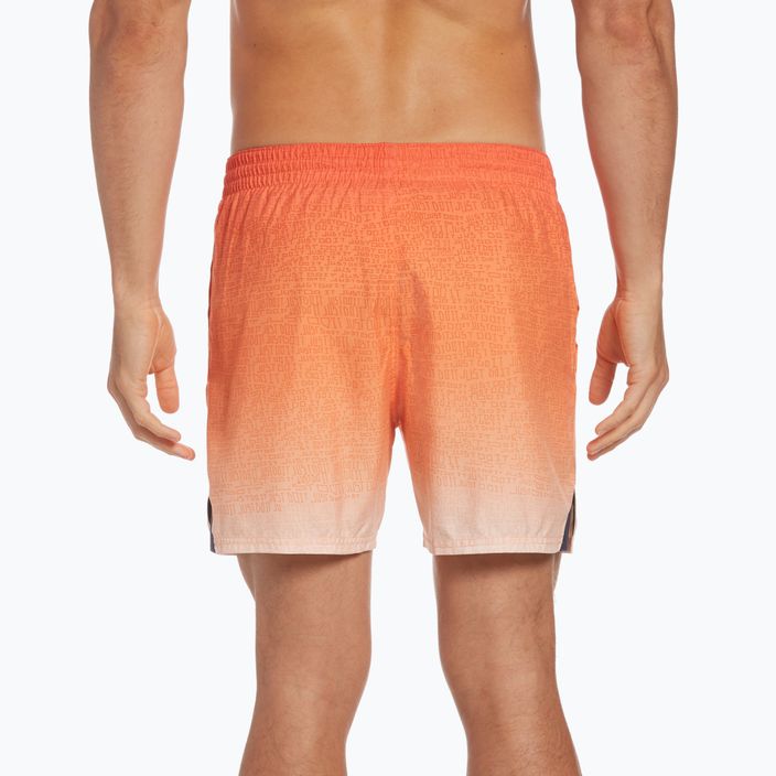 Pánske plavecké šortky Nike Jdi Fade 5" Volley orange NESSC479-817 6