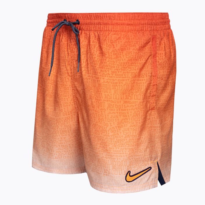 Pánske plavecké šortky Nike Jdi Fade 5" Volley orange NESSC479-817 3