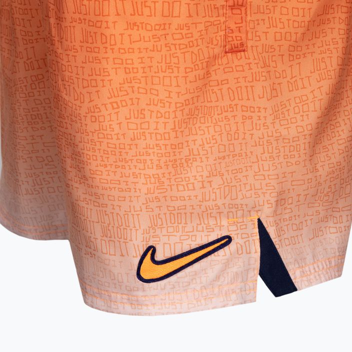 Pánske plavecké šortky Nike Jdi Fade 5" Volley orange NESSC479-817 4