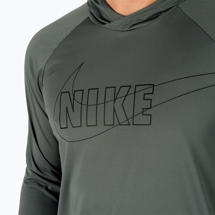 Pánska tréningová mikina Nike Outline Logo sivá NESSC667-018 6