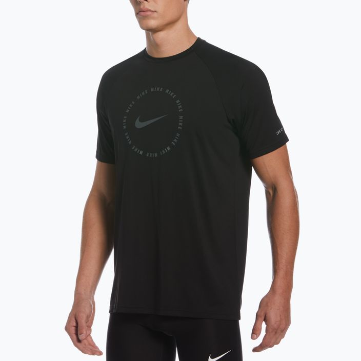 Pánske tréningové tričko Nike Ring Logo black NESSC666-001 8