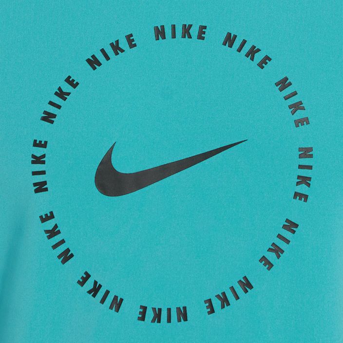 Pánske tréningové tričko Nike Ring Logo tyrkysové NESSC666-339 10