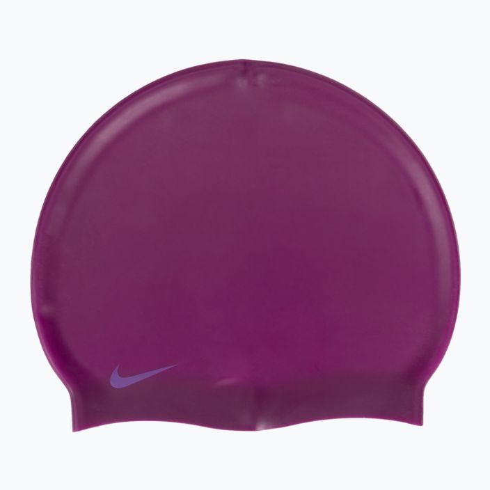 Plavecká čiapka Nike Solid Silicone purple 93060-668