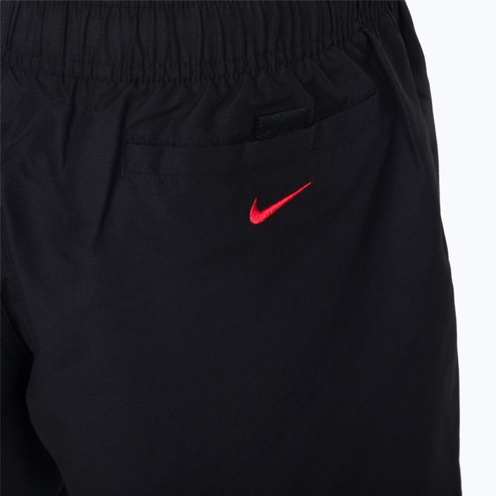 Pánske plavecké šortky Nike Liquify Swoosh 5" Volley black NESSC611-001 4