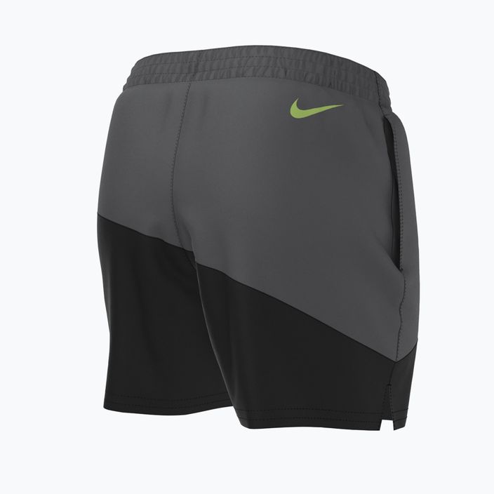 Pánske plavecké šortky Nike Block Swoosh 5" Volley black NESSC492-001 2