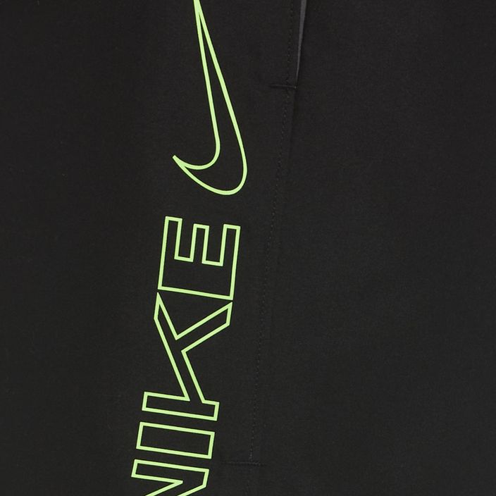 Pánske plavecké šortky Nike Block Swoosh 5" Volley black NESSC492-001 5