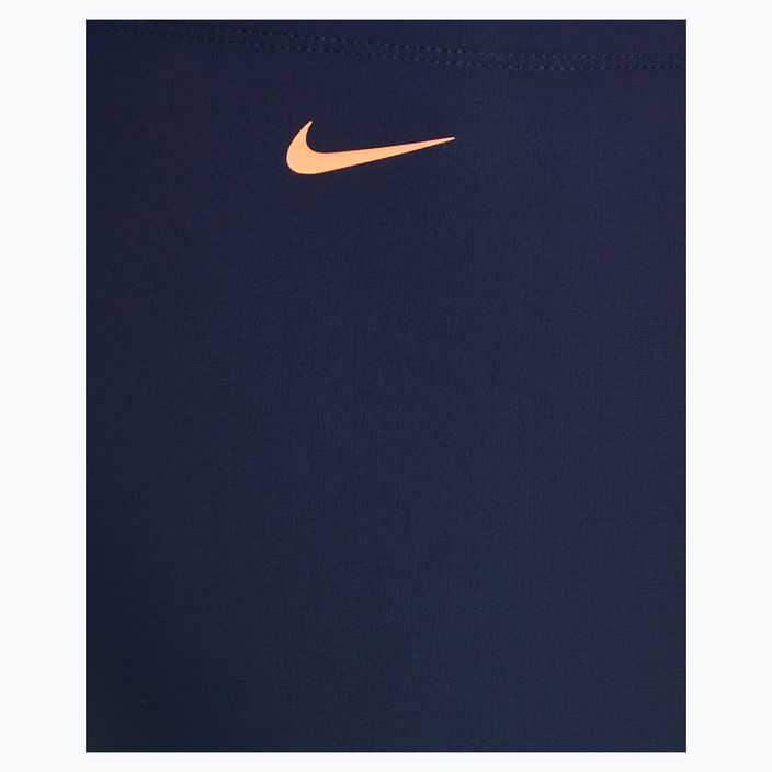 Pánske plavkové boxerky Nike Reflect Logo Square Leg tmavomodré NESSC58344 10