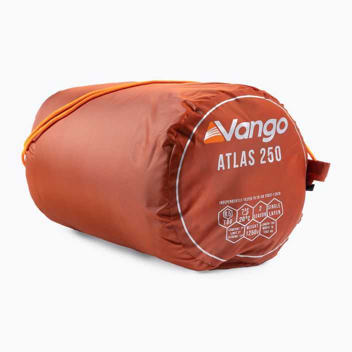 Vango Atlas 250 spací vak oranžový SBSATLAS0000003 8