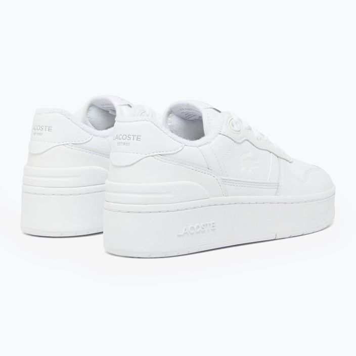 Lacoste dámske topánky T-Clip Platform white 3