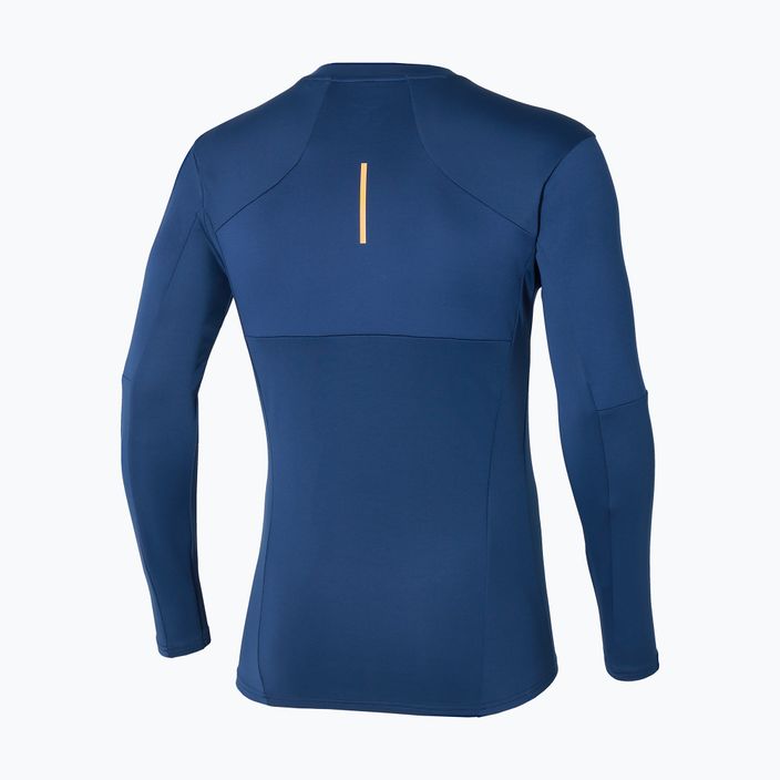 Pánske bežecké tričko Mizuno Thermal Charge Breath Thermo estate blue 2