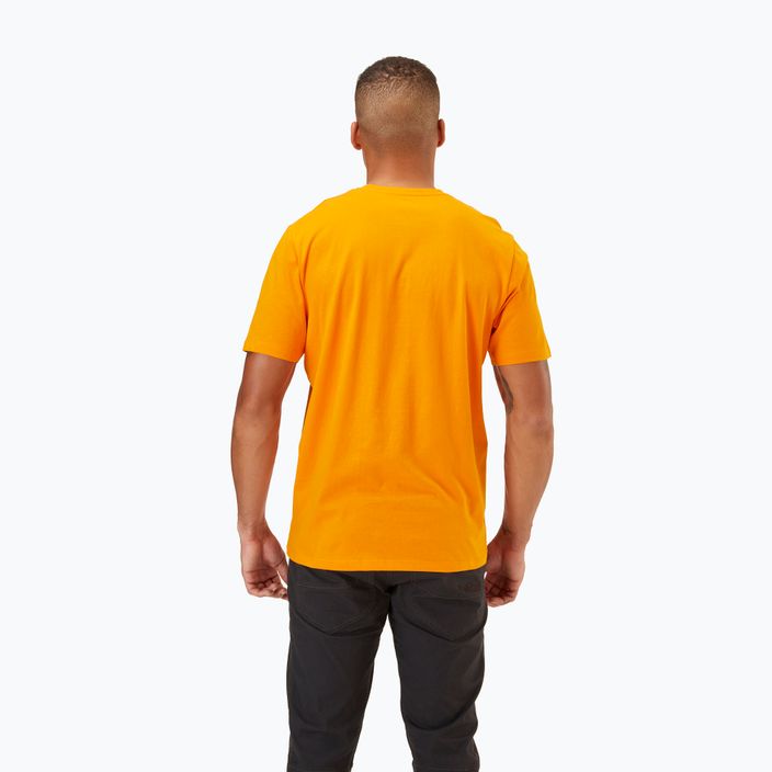 Pánske trekingové tričko Rab Stance Logo SS oranžové QCB-08-SUN-SML 2