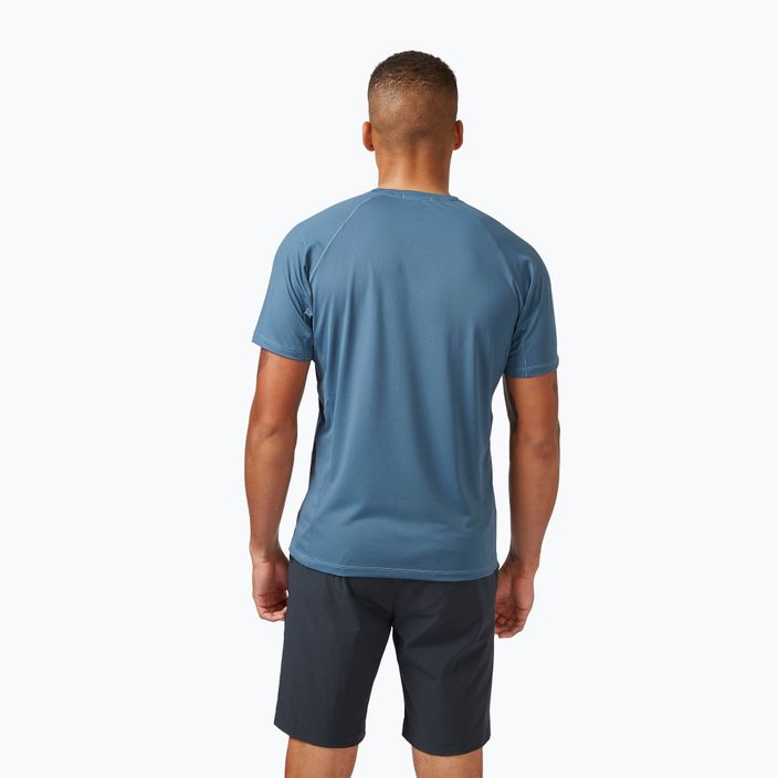 Pánske trekingové tričko Rab Sonic modré QBL-1 2