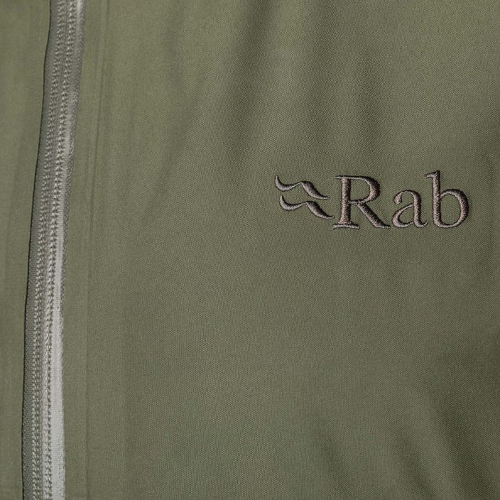 Pánska bunda do dažďa Rab Namche Paclite zelená QWH-59 12