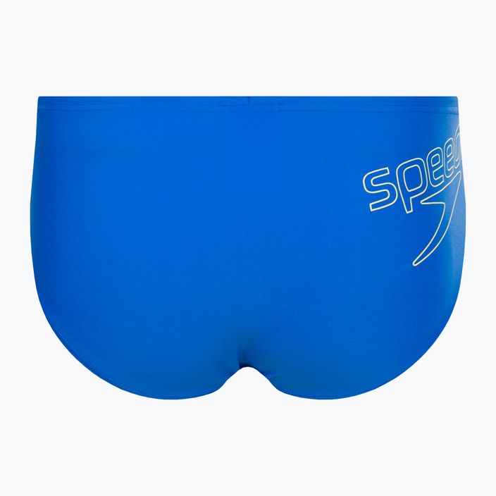 Speedo Logo Brief detské plavecké nohavičky modré 8-00314914372 3