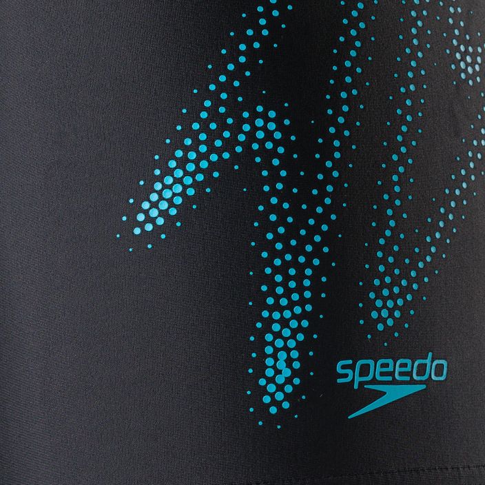 Speedo Hyper Boom Logo Placement Aquashort detské plavecké nohavice čierne 8-00315415190 3