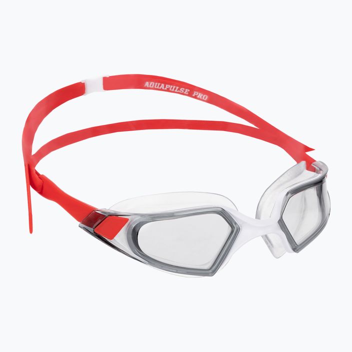Plavecké okuliare Speedo Aquapulse Pro červeno-biele
