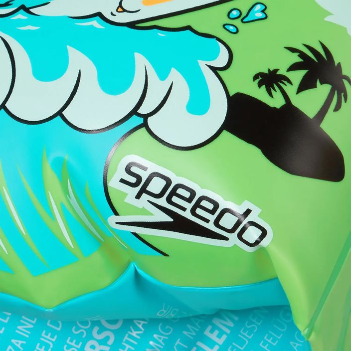 Detské rukávniky na plávanie Speedo Character Printed Armbands chima azure blue/fluro green 3