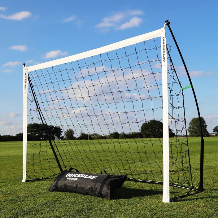 Futbalová bránka QuickPlay Kickster 150 x 100 cm čierna/biela 2