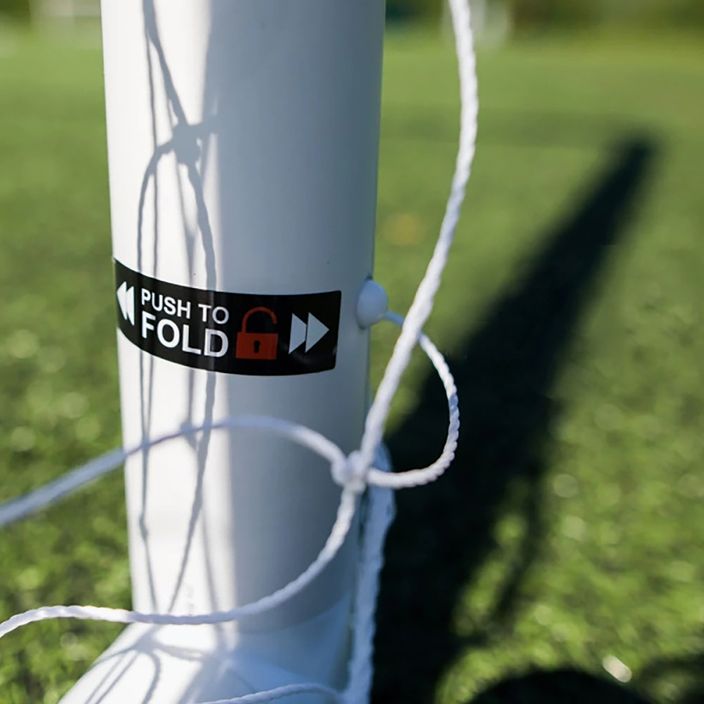 QuickPlay Q-FOLD Goal futbalová bránka 300 x 200 cm biela/čierna 4