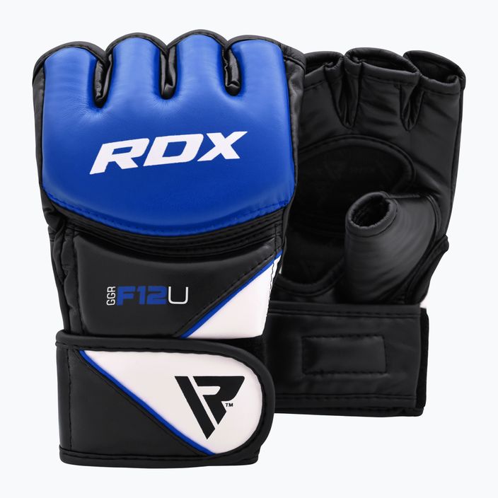 Grapplingové rukavice RDX Glove Nový model GGRF-12U modré