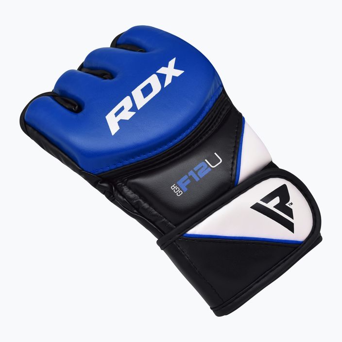 Grapplingové rukavice RDX Glove Nový model GGRF-12U modré 4