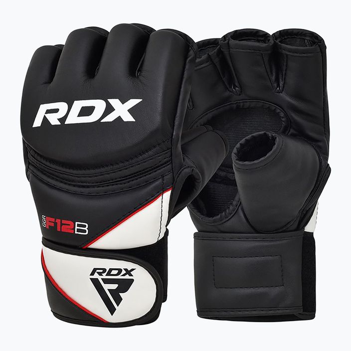 RDX Nový model grapplingových rukavíc čiernych GGR-F12B 7