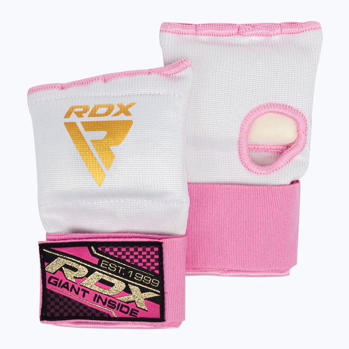 Dámske vnútorné rukavice RDX bielo-ružové HYP-ISP 3