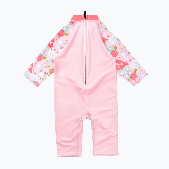 Detský opaľovací oblek UPF 50+ Splash About UV Toddler ružový TUVSOP1 2
