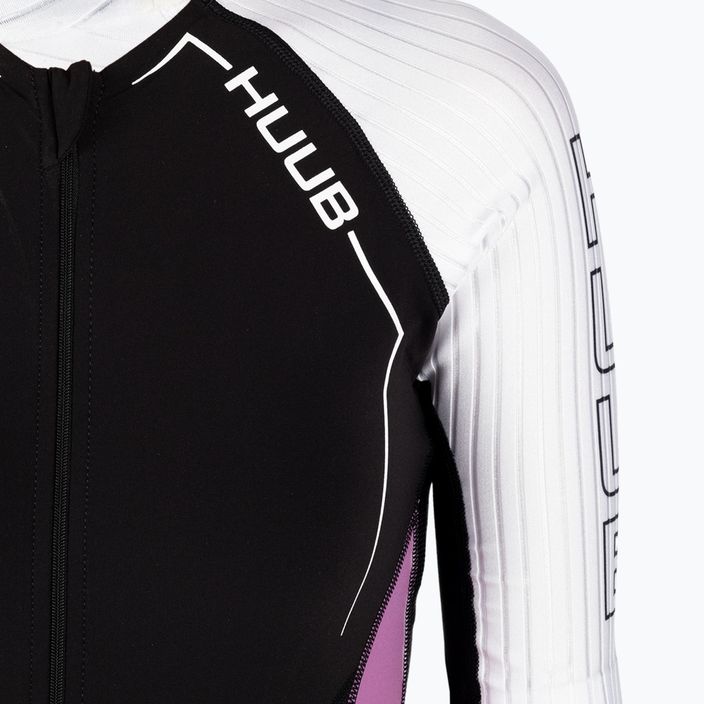 Dámsky triatlonový oblek HUUB Anemoi Aero Tri Suit čierno-biely ANELCSW 3