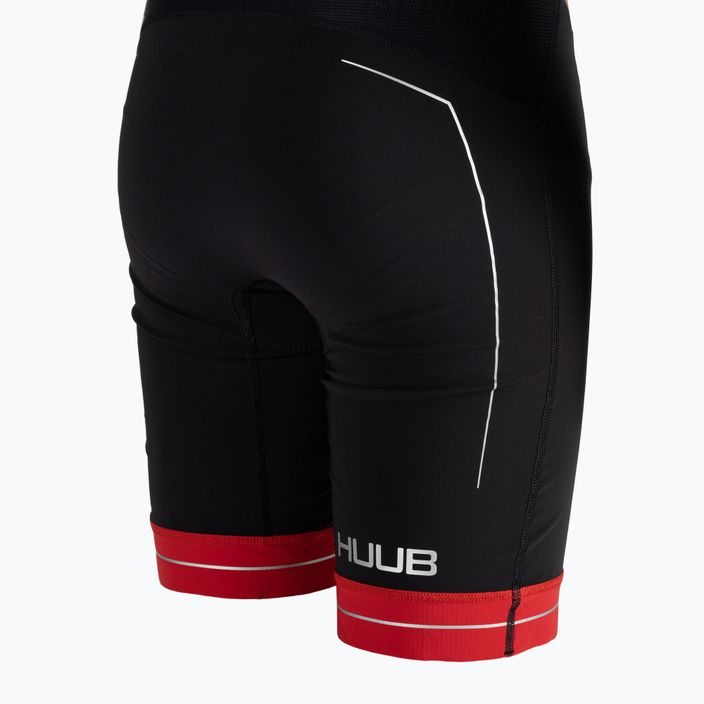 Pánsky triatlonový oblek HUUB Race Long Course Tri Suit čierno-červený RCLCS 7