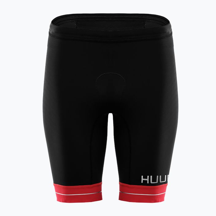 HUUB Pánske triatlonové šortky Race Tri Short black/red RCSH