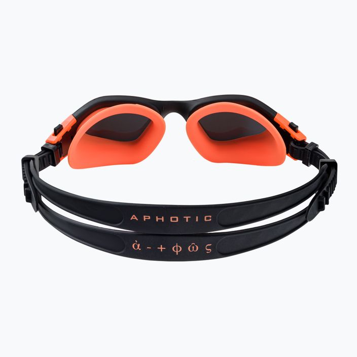 Plavecké okuliare HUUB Aphotic Polarised & Mirror black-orange A2-AG 5