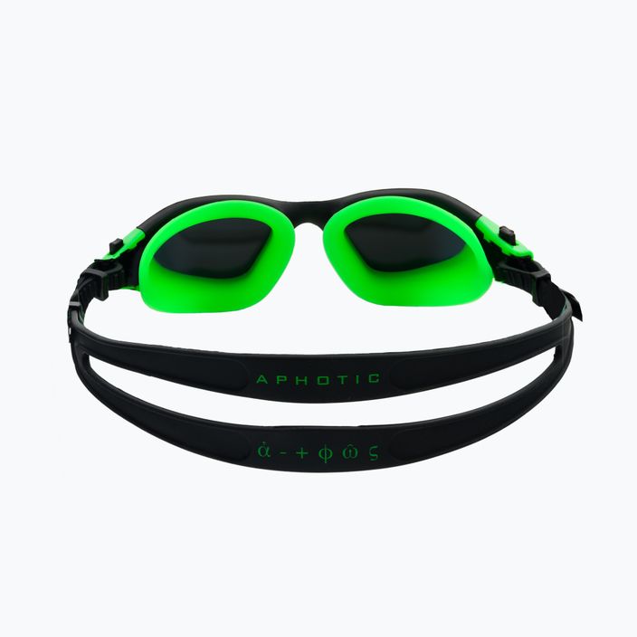 Plavecké okuliare HUUB Aphotic Polarised & Mirror black-green A2-AG 5