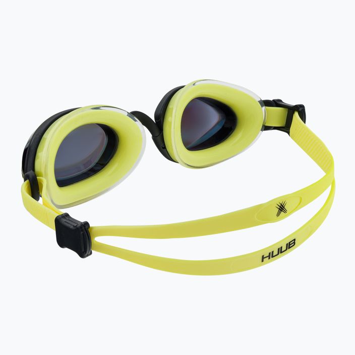 Plavecké okuliare HUUB Pinnacle Air Seal čierno-žlté A2-PINN 4