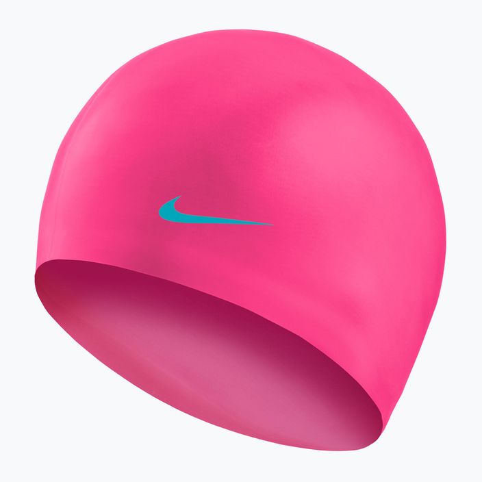 Detská plavecká čiapka Nike Solid Silicone pink TESS0106-670 2