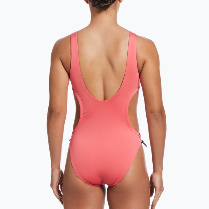 Dámske jednodielne plavky Nike Wild pink NESSD255-683 2