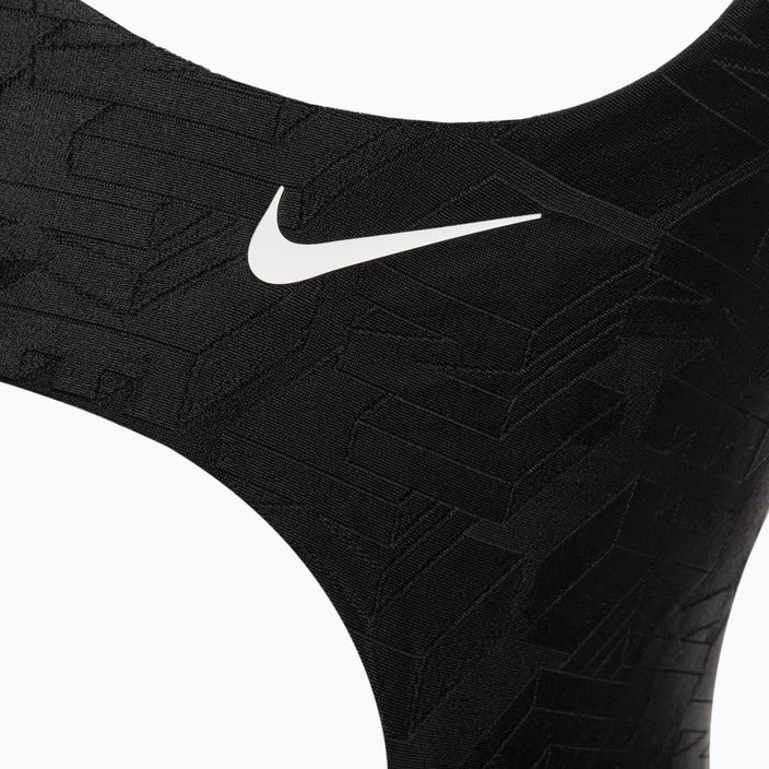 Dámske jednodielne plavky Nike Block Texture black NESSD288-001 4