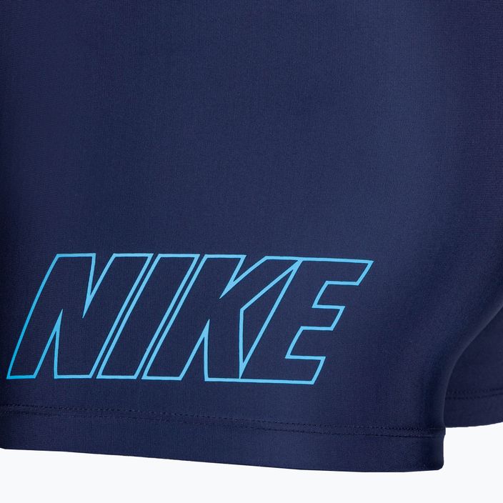 Pánske plavecké šortky Nike Logo Square midnight navy 4
