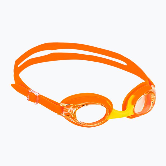 Plavecké okuliare Nike Lil Swoosh Junior bezpečnostne oranžové