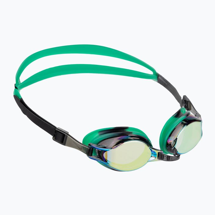 Plavecké okuliare Nike Chrome Mirror green shock