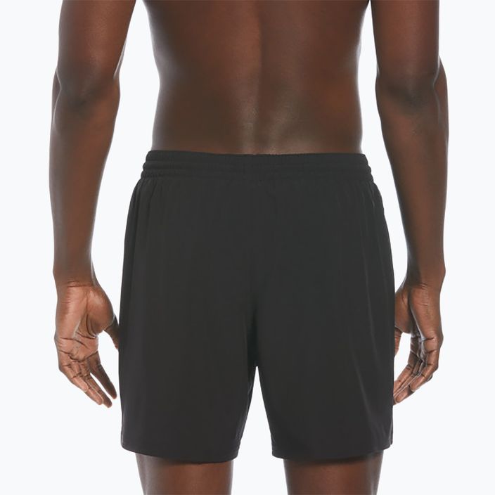 Pánske plavecké šortky Nike Solid 5" Volley black 2