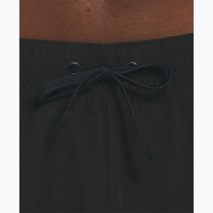 Pánske plavecké šortky Nike Logo Tape 5" Volley black 4