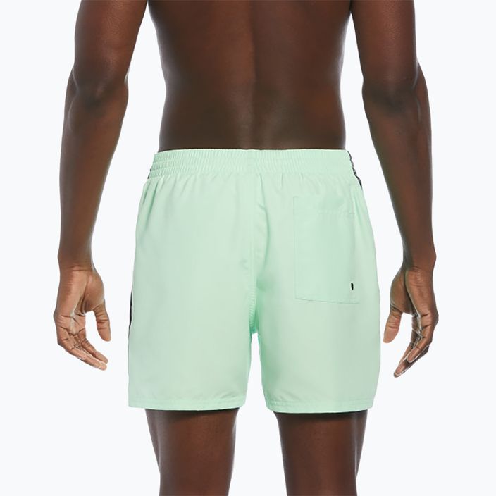 Pánske plavecké šortky Nike Logo Tape 5" Volley vapor green 2