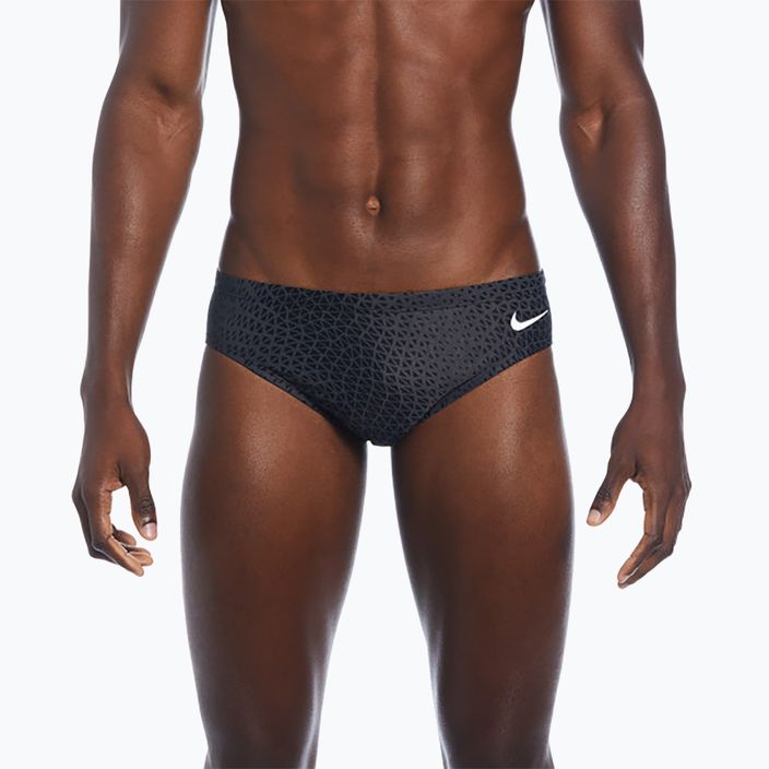 Pánske plavky Nike Hydrastrong Delta Brief black