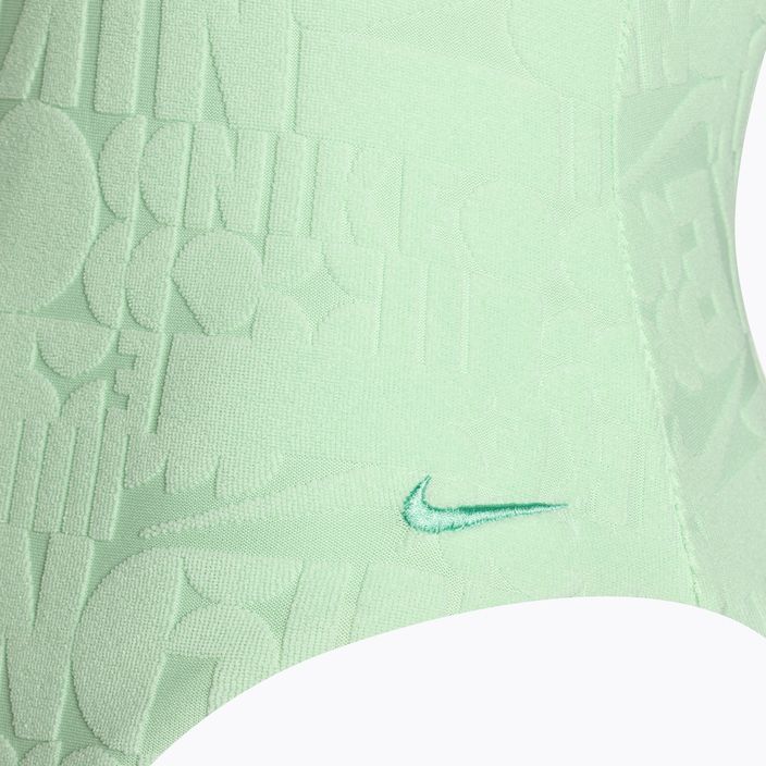 Dámske jednodielne plavky Nike Retro Flow Terry vapor green 3
