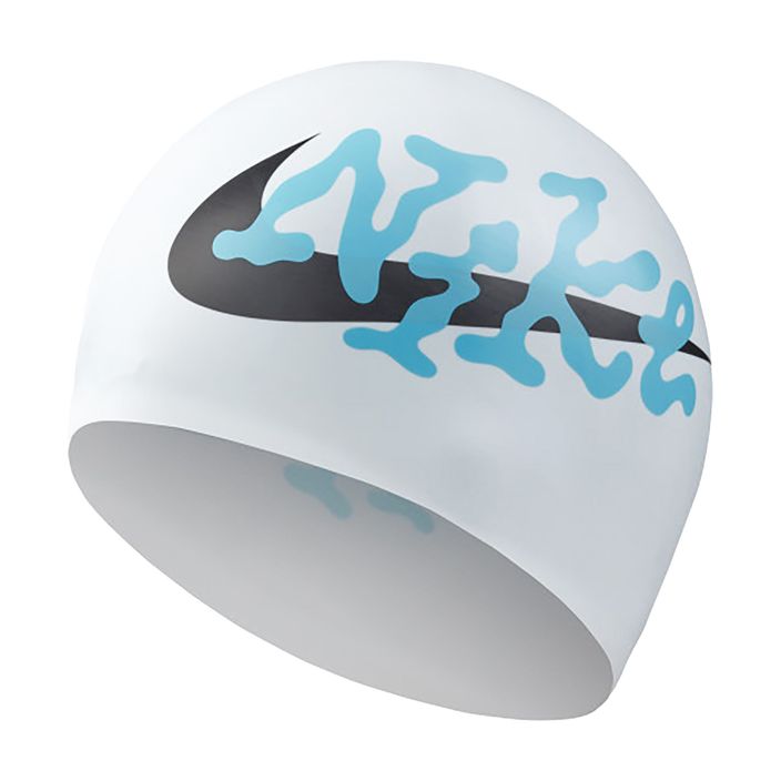 Plávacia čiapka Nike Multi Graphic aquarius blue 2