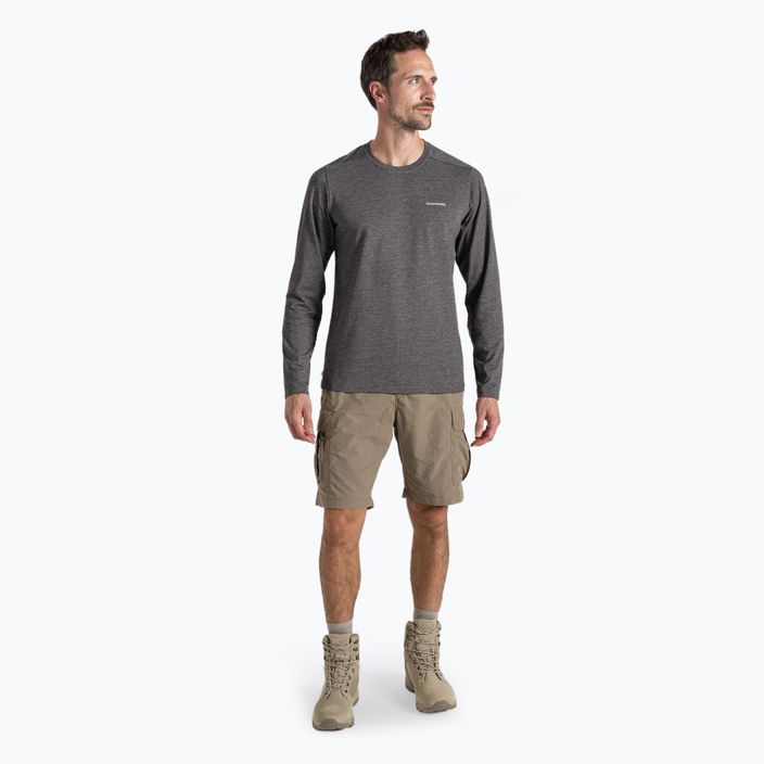 Pánske trekingové šortky Craghoppers NosiLife Cargo Short III pebble 2